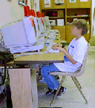 Child at Computer Workstation